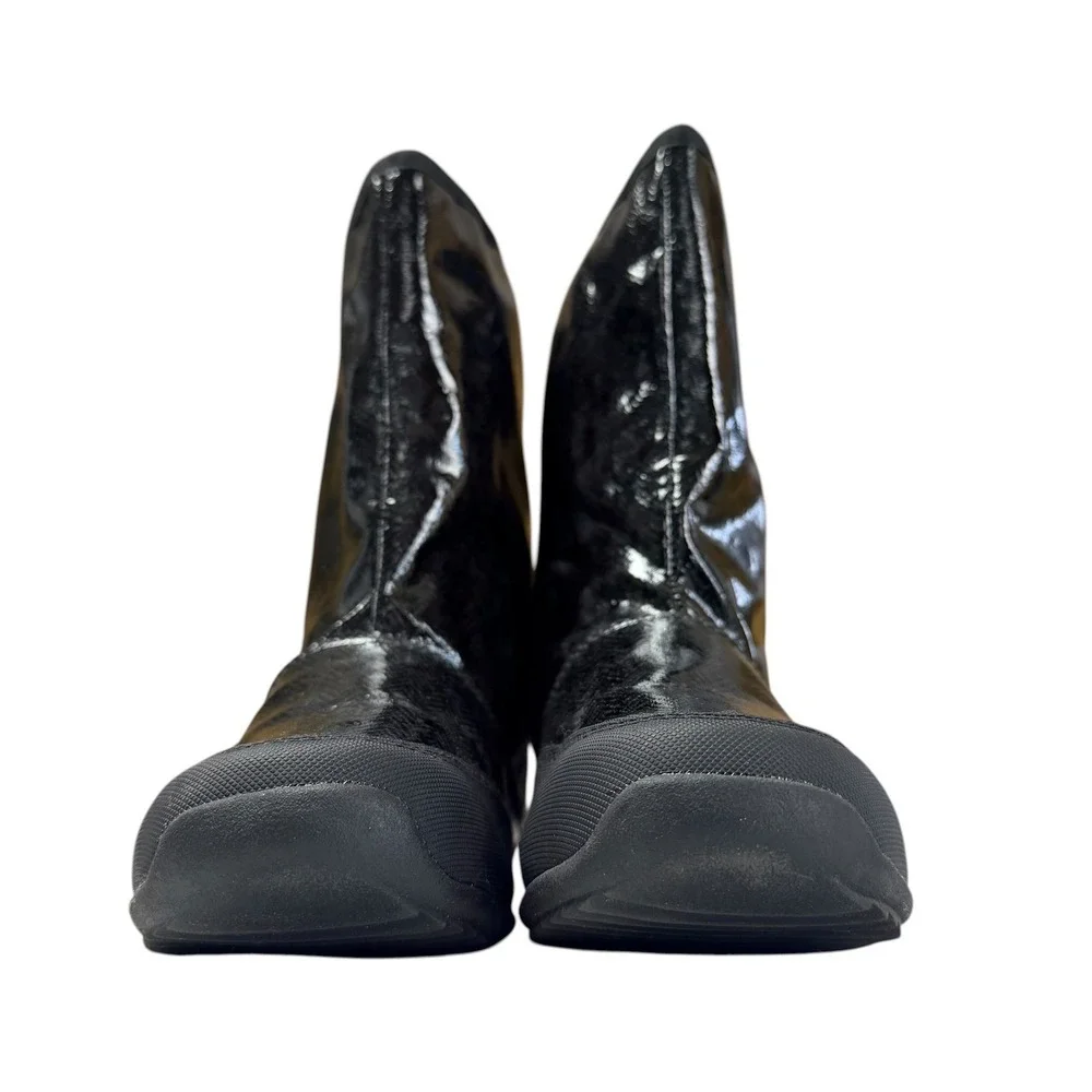 Sporto Boots‎ Y2K Vibe Festival Party Cozy Chic Statement Wedge Waterproof 8.5